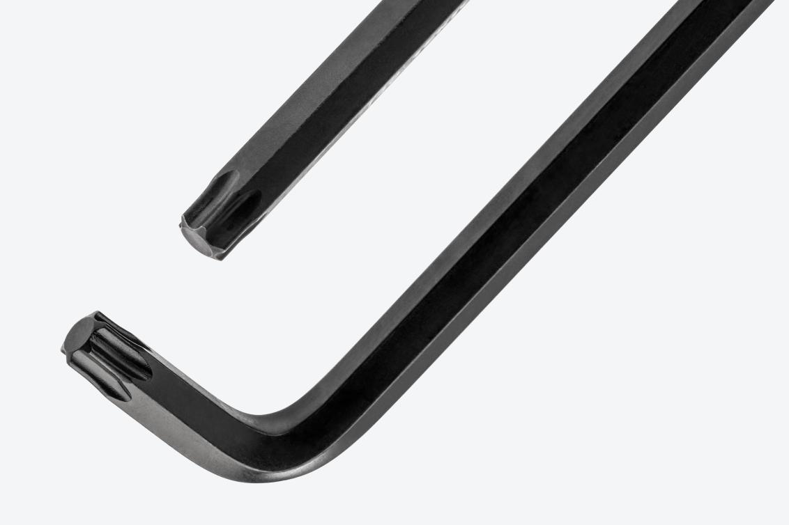 Tekton star keys with precise geometry tip