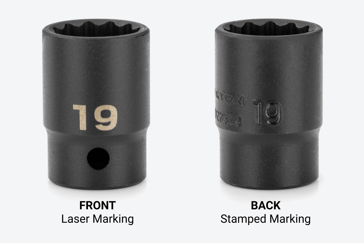 Individual 1/2 Inch Drive 12-Point Impact Sockets | SID22216