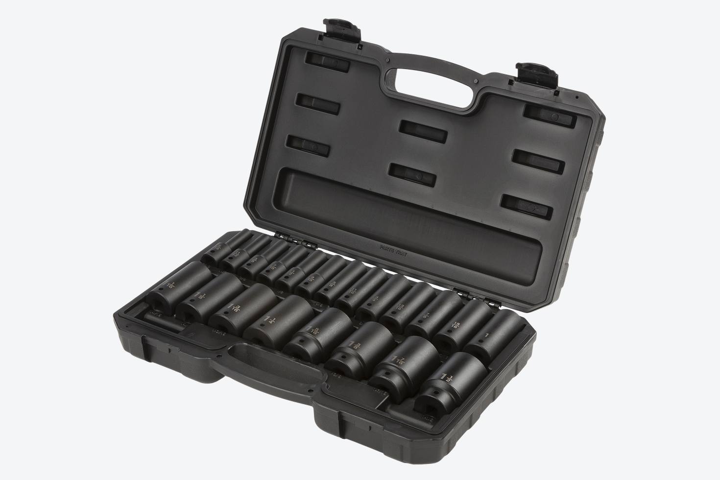 1/2 Inch Drive Deep 6-Point Impact Socket Set (5/16-1-1/2 in) | TEKTON