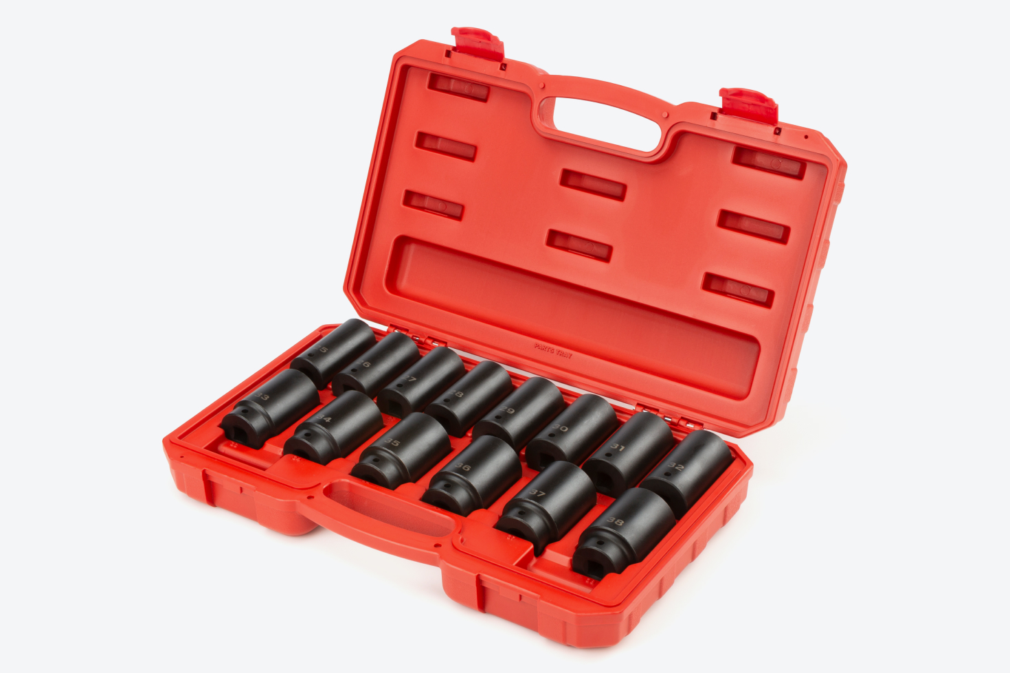 14-Piece 1/2 Inch Drive Deep 6-Point Impact Socket Set | TEKTON