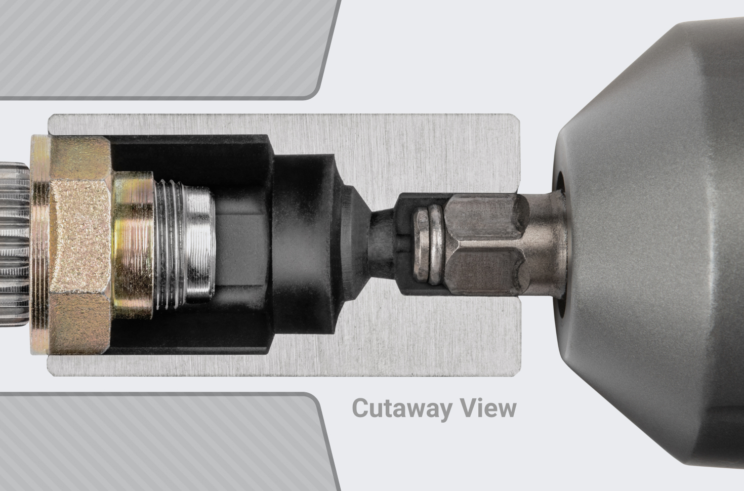 1/2 Inch Drive Deep 6-Point Axle Nut Socket Set (29 - 38 mm) | TEKTON