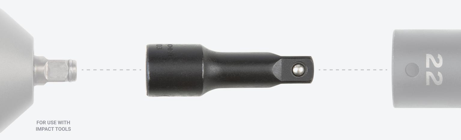 Tekton impact extensions are for use with impact tools
