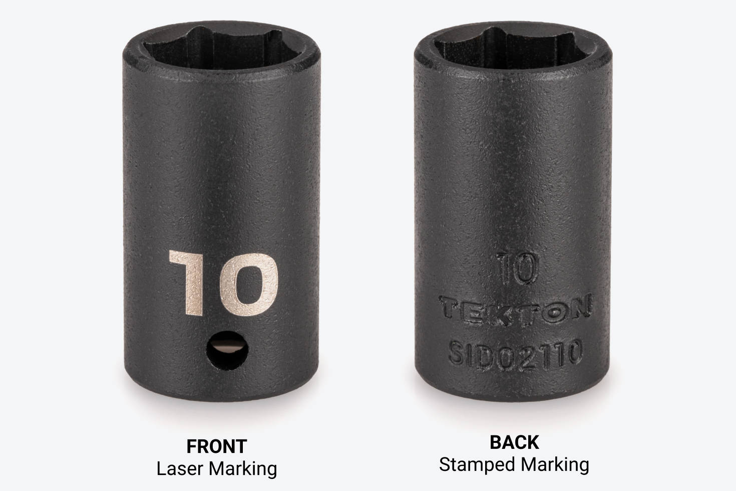 てぃーとん 1/4 Inch Drive x 11/32 Inch 6-Point Impact Socket | TEKTON
