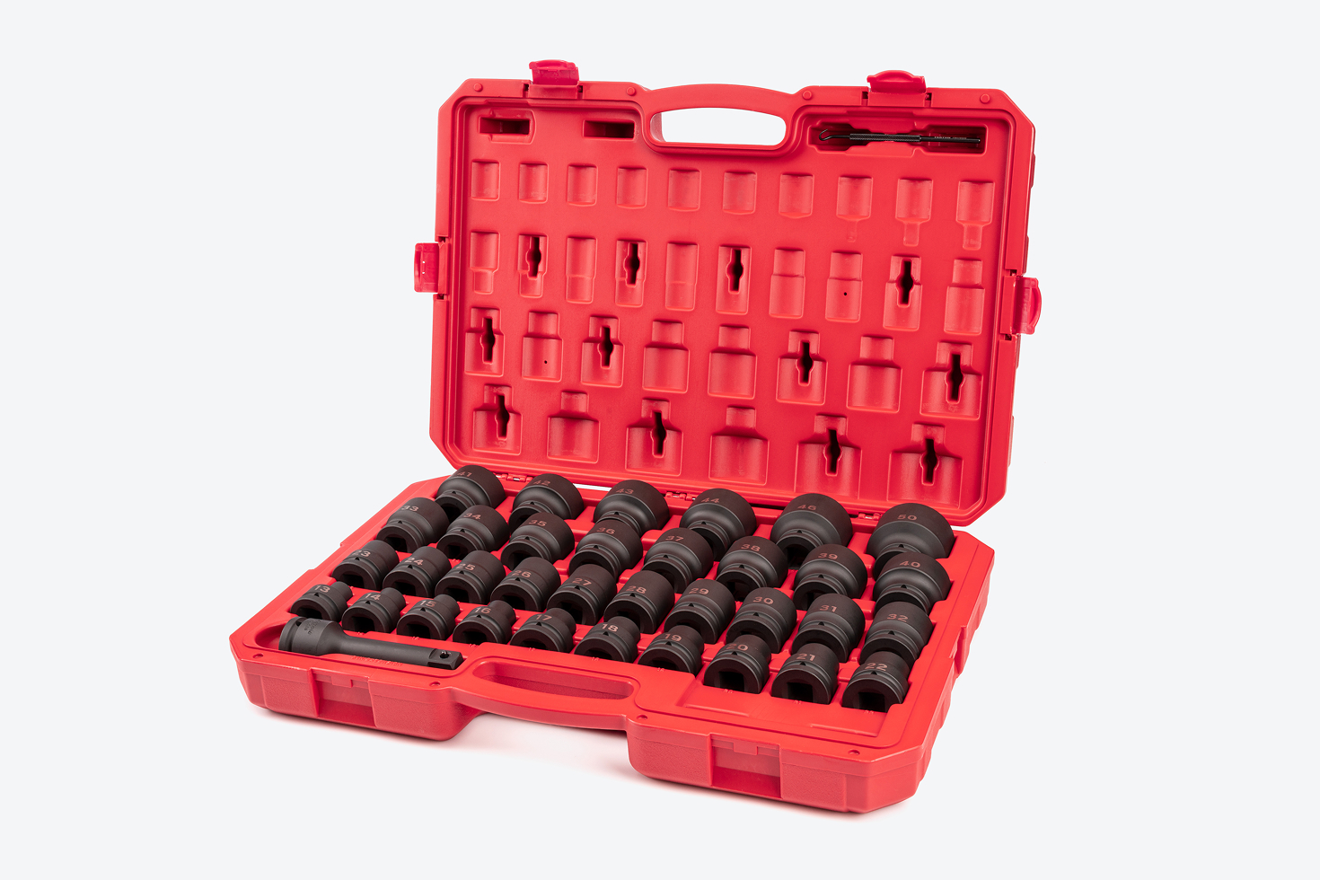 TEKTON 3/4 Inch Drive 6-Point Socket ＆ Ratchet Set, 25-Piece (3/4-2 in.) | SKT35104