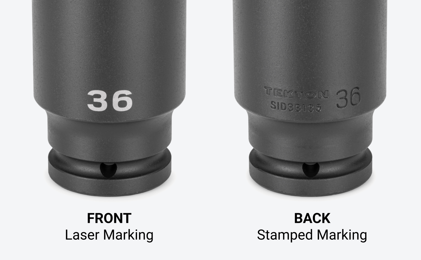 3/4 Inch Drive x 1-1/16 Inch Deep 6-Point Impact Socket | TEKTON
