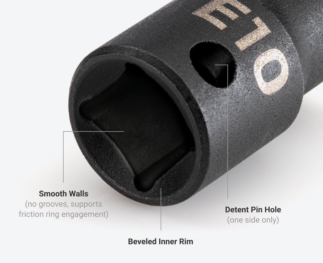 3/8 Inch Drive x E14 External Star Impact Socket | TEKTON