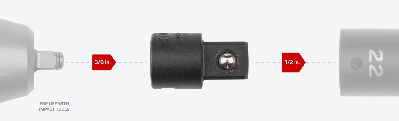 Tekton impact adapter #SIA14102 on a light gray background.