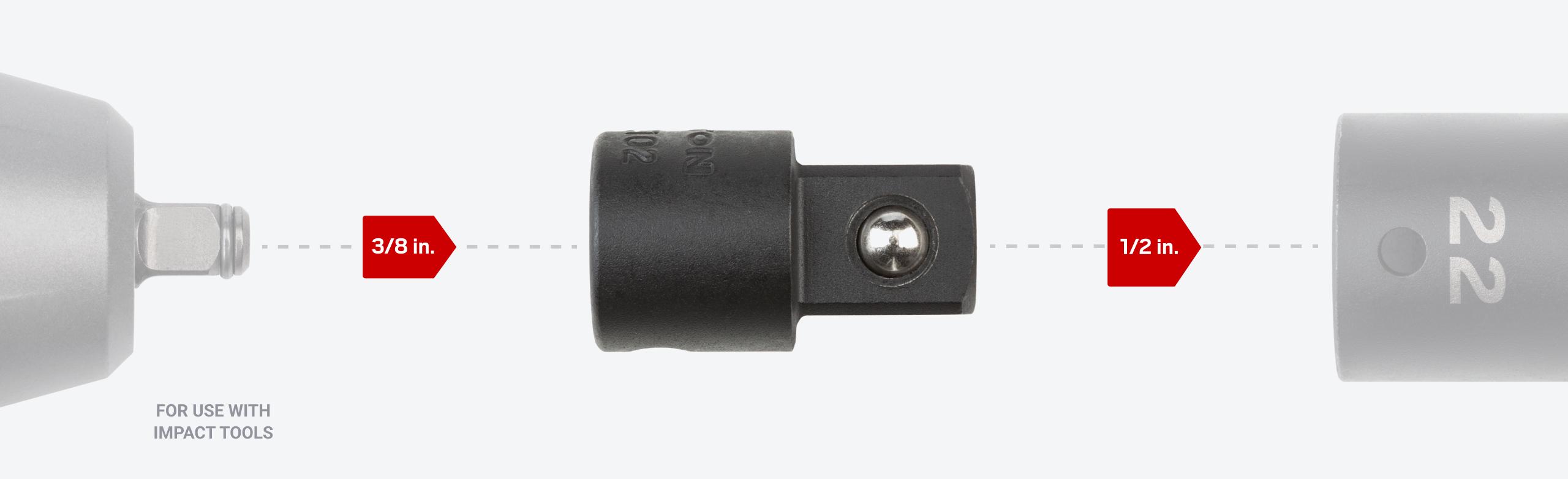 Tekton impact adapter #SIA14102 on a light gray background.