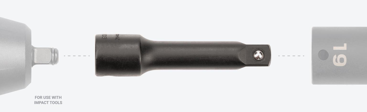 Tekton impact extensions are for use with impact tools