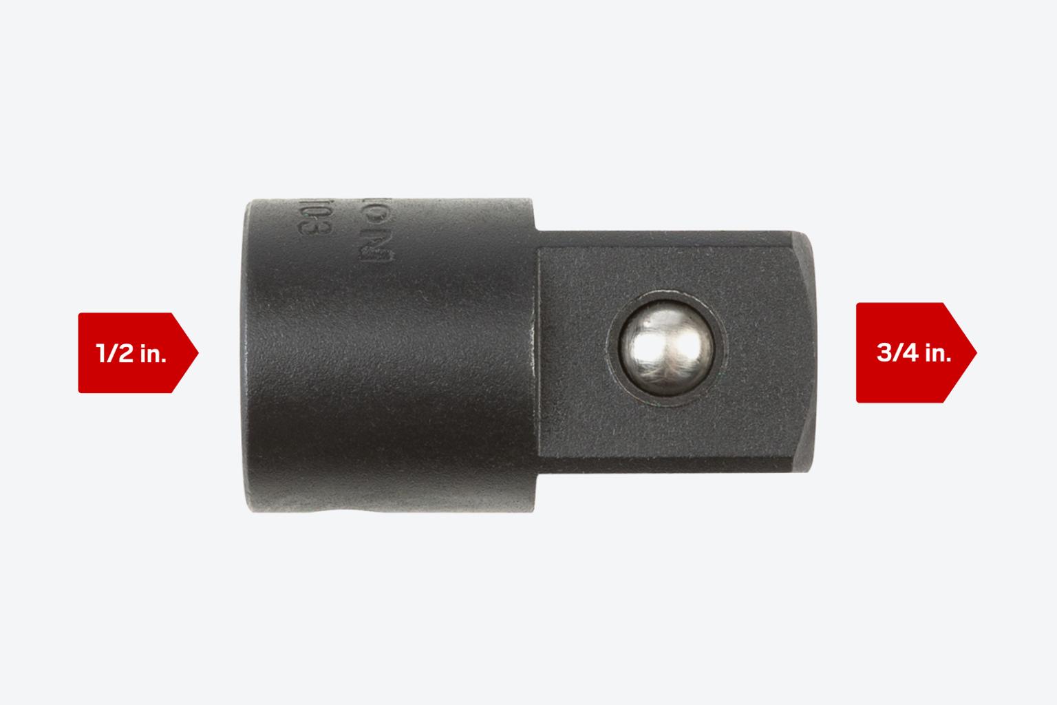 A Tekton impact drive adapter