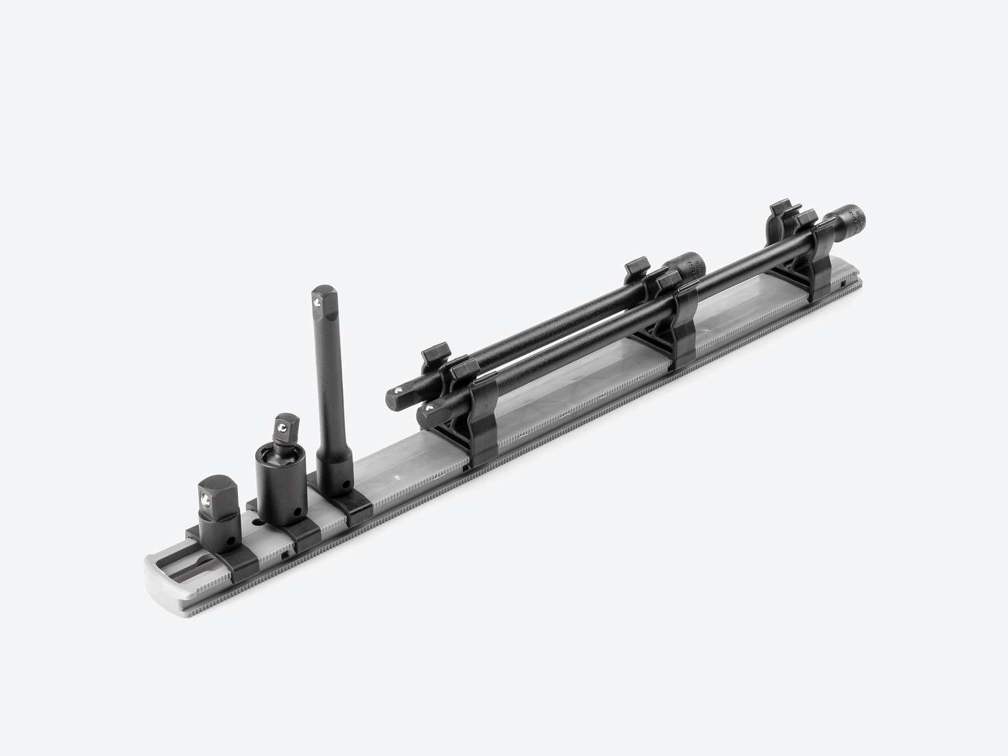 Impact Extension/Accessory Set with Rail (1/4–1/2 in. Drive) | TEKTON