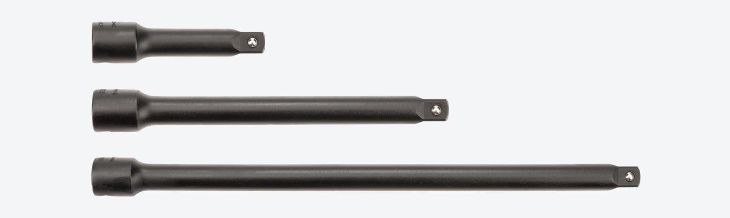 3, 6, and 10 inch impact extensions