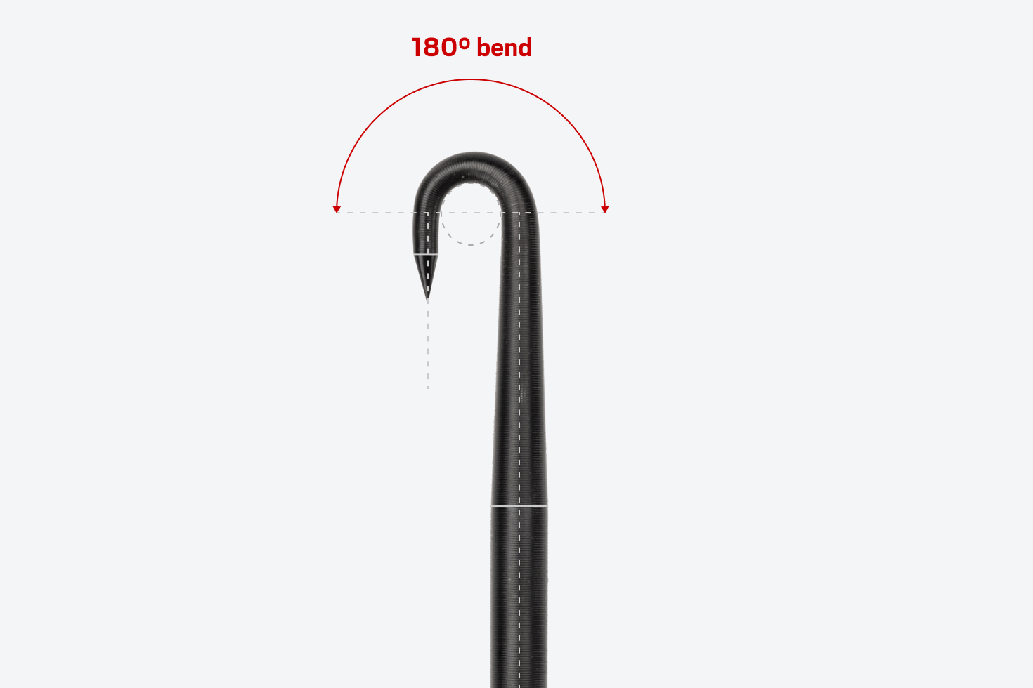 180-Degree Pointed Hook (1/8 x 3 in. Shank) | TEKTON | Made