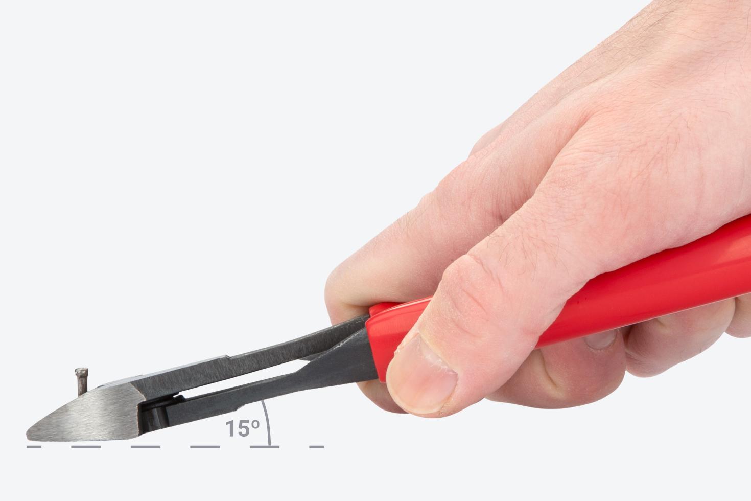 Graphic showing the 15º offset
