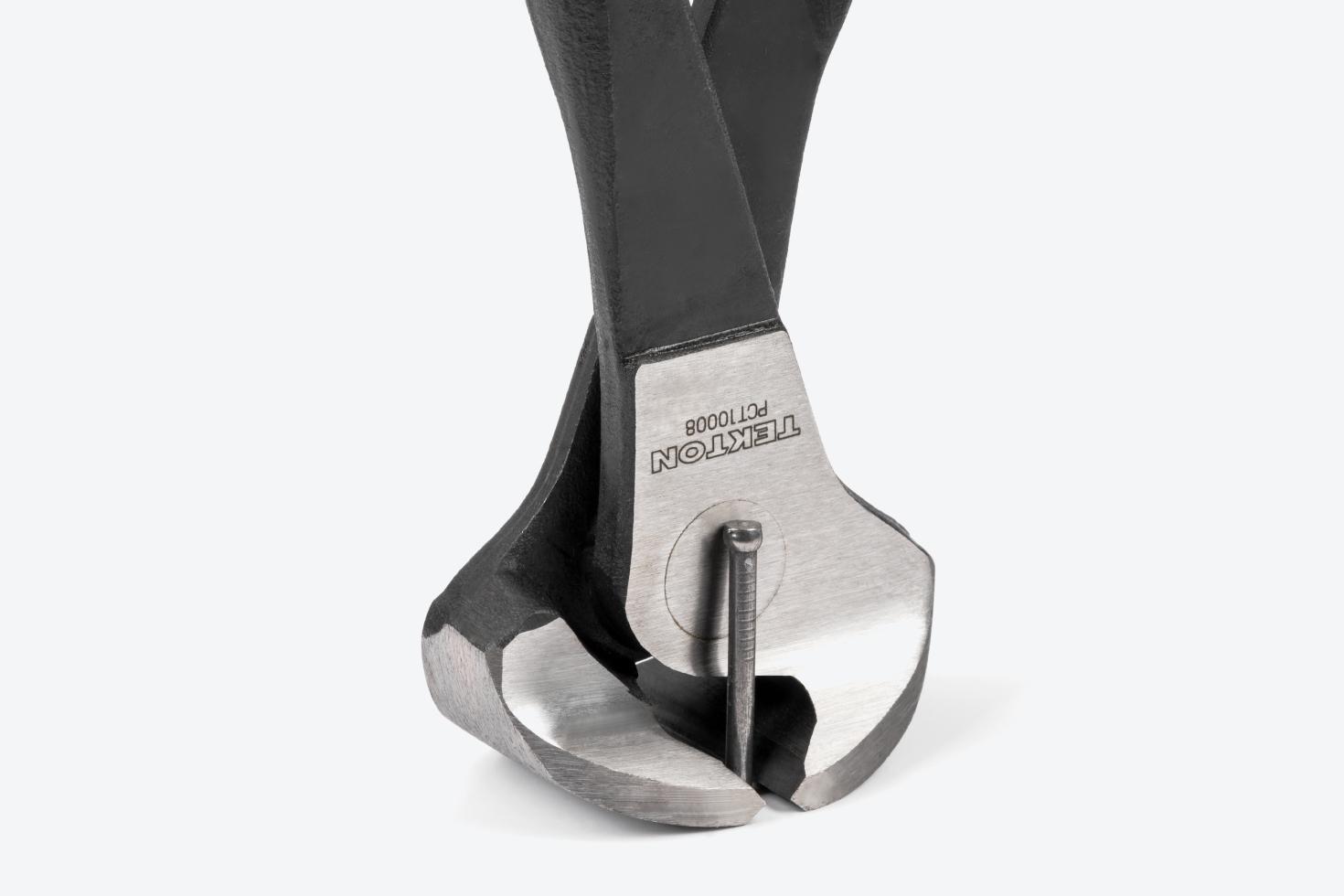 Pliers cutting a nail