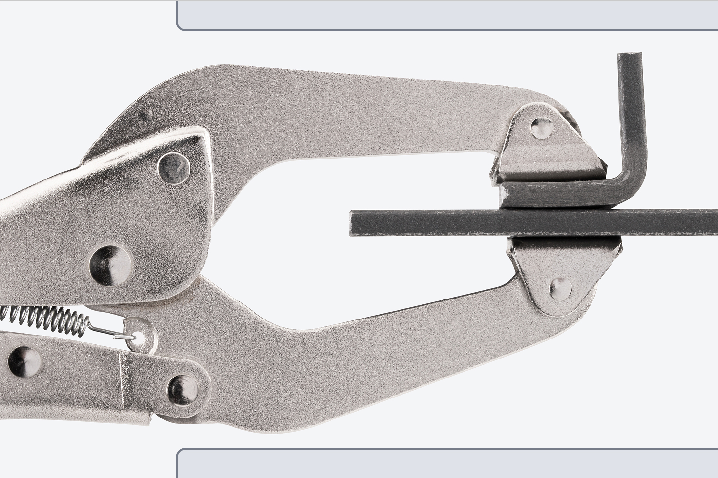11 Inch Low-Profile Locking Clamp with Swivel Pads | TEKTON