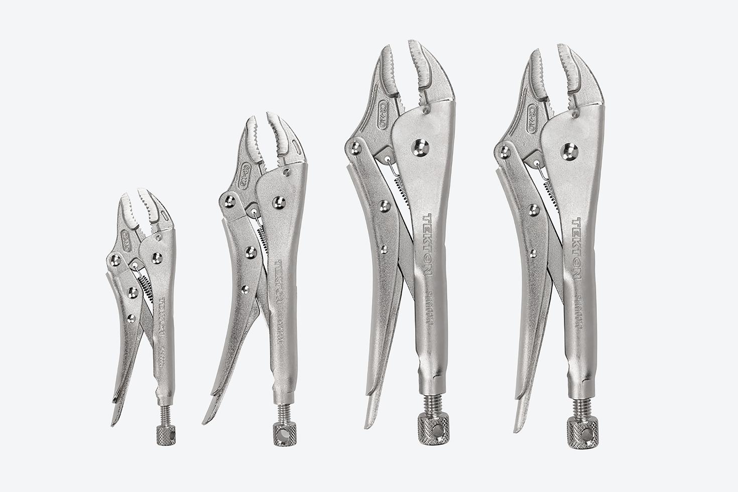 Tekton curved jaw locking pliers
