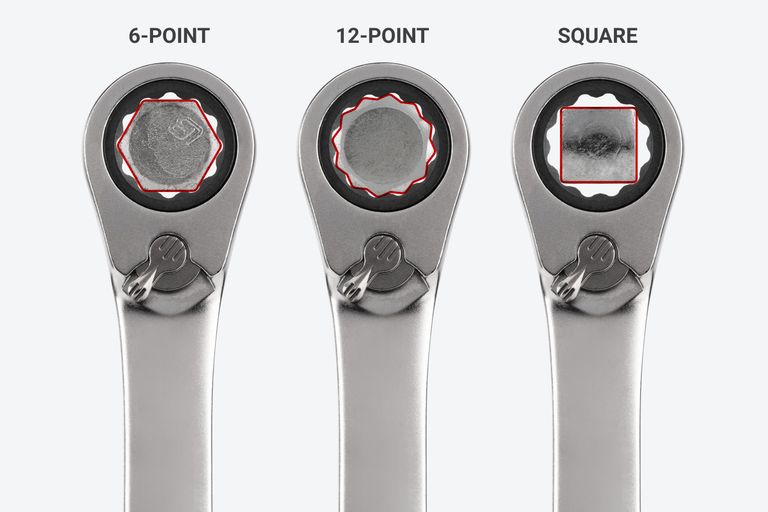 19Piece Reversible Ratcheting Wrench Set with Pouch TEKTON