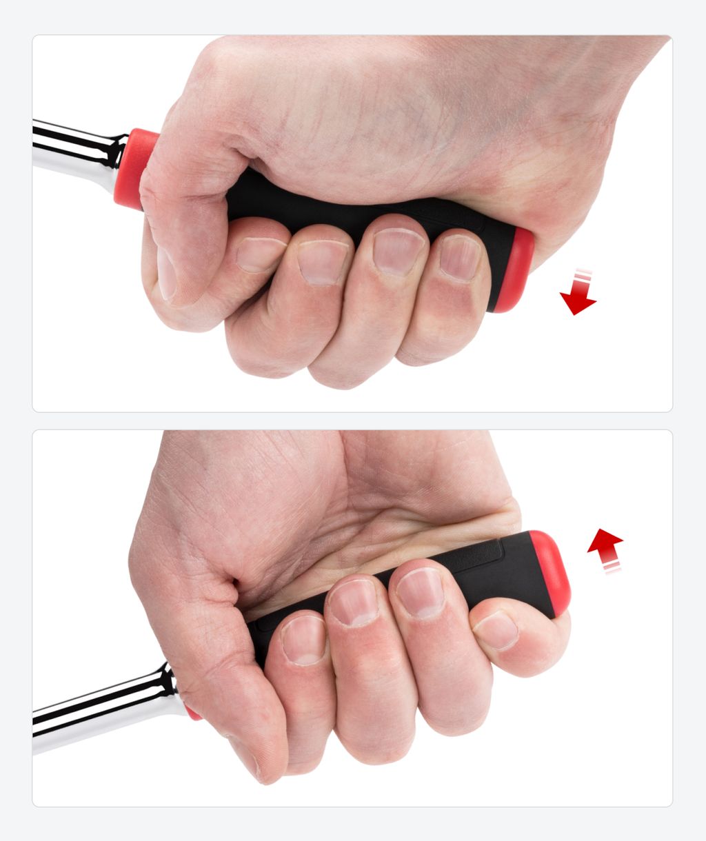 1/4, 3/8, 1/2 Inch Drive Flex Head Comfort Grip Ratchet Set TEKTON