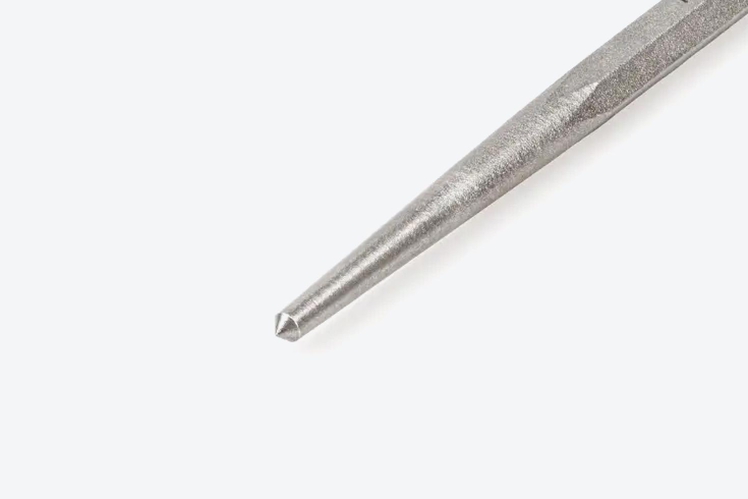 Tip of a center punch