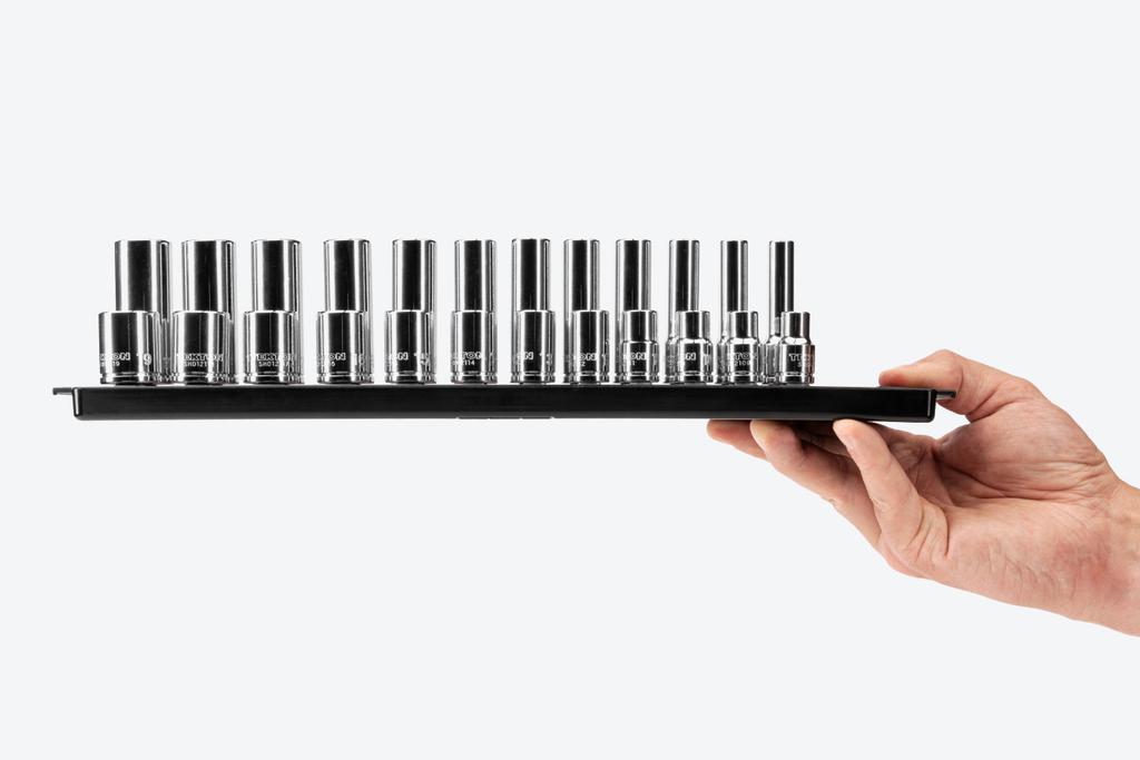 1 4 3 8 1 2 Inch Drive Socket Rail And Tray Set 196 Tool TEKTON USA 1-4-3-8-1-2-inch-drive-socket-rail-and-tray-set-196-tool-tekton-usa