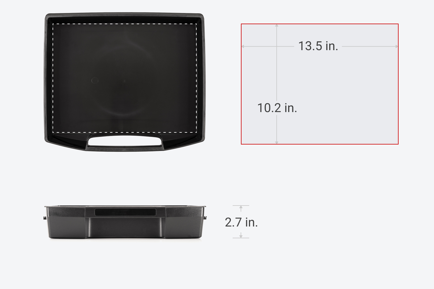 Open Top Drawer (LS-Tray) | TEKTON