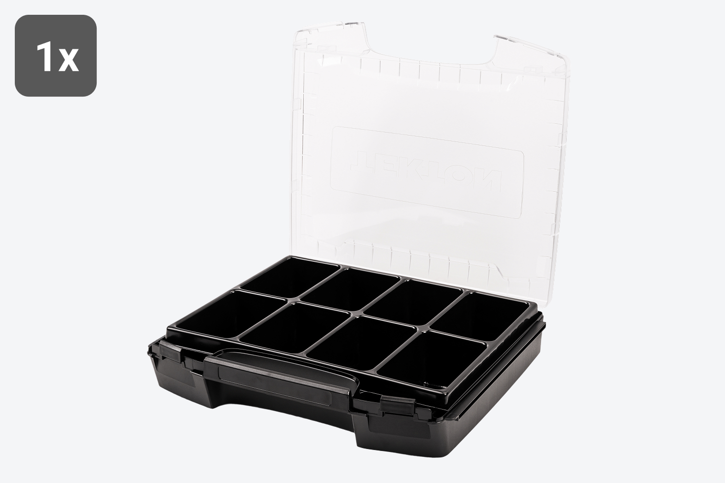 3-Drawer Modular Stacking Parts Rack with Tool Box | TEKTON