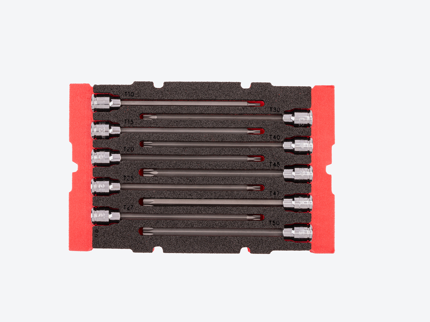 3/8 Inch Drive Long Torx Bit Socket Set in Mini Tool Box | TEKTON