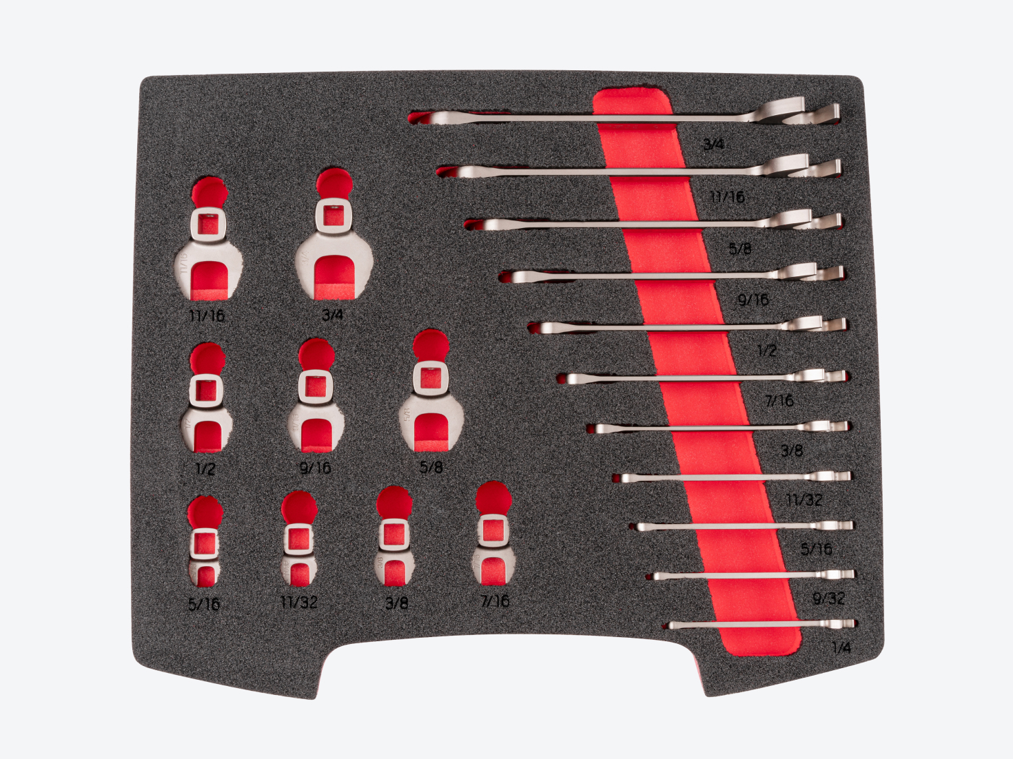 Access Wrench Set (Inch) with Drawer and Foam | TEKTON