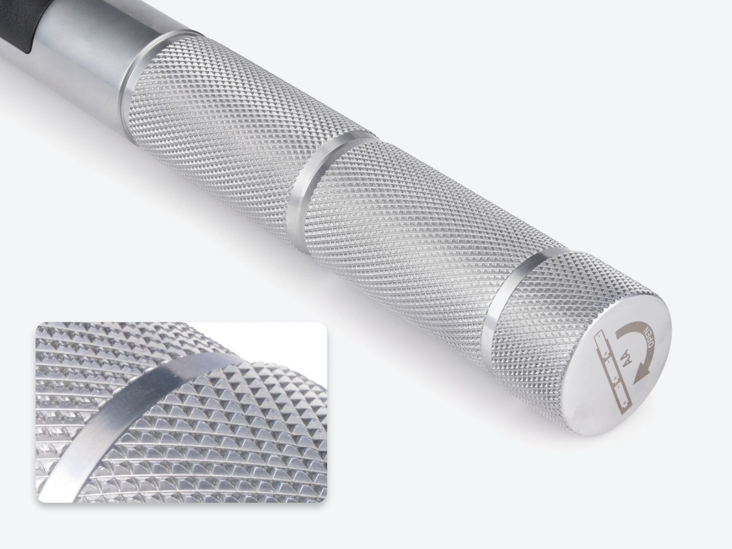 Graphic showing ±3% accuracy clockwise or counterclockwise