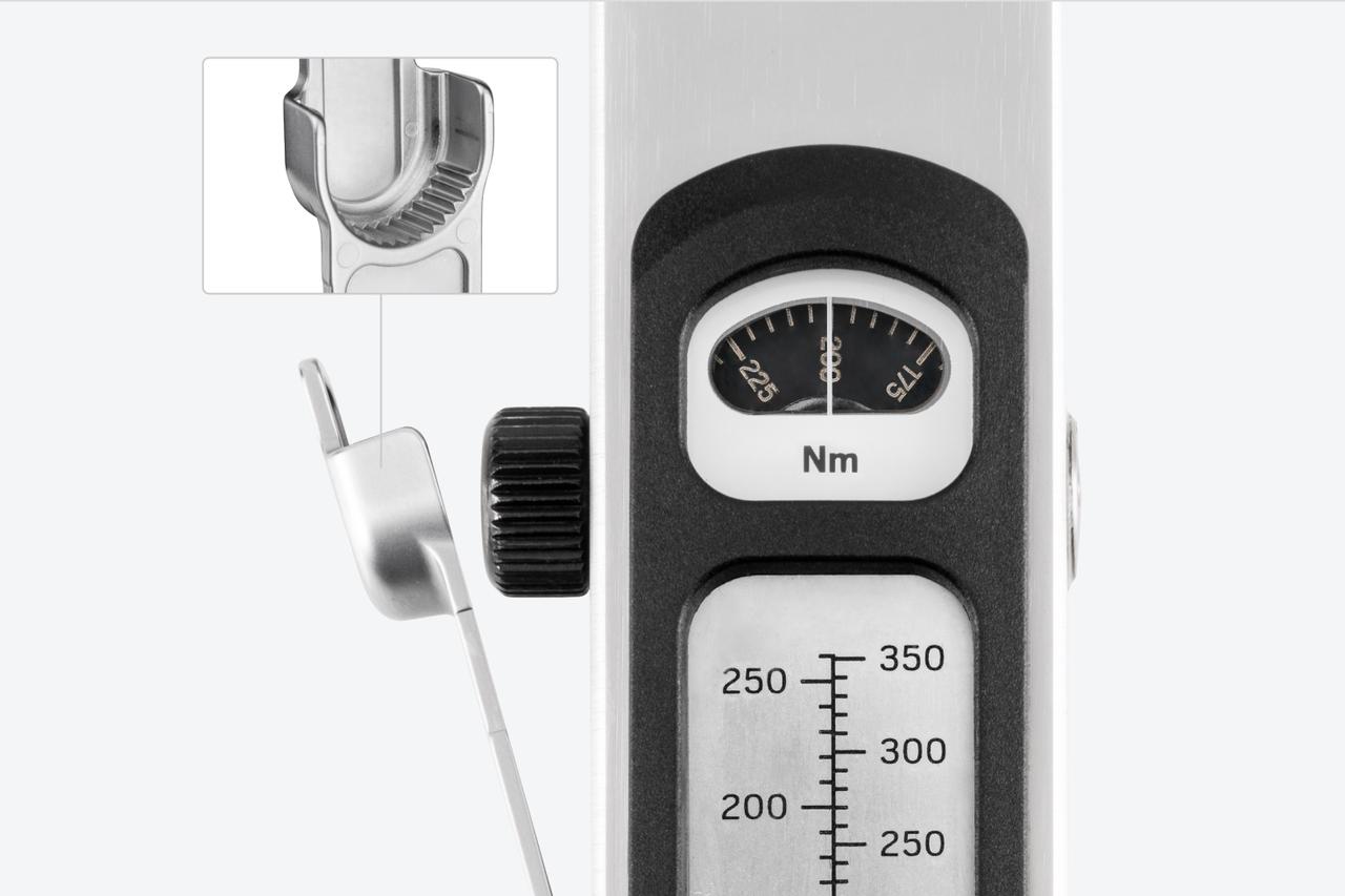 1/2 Inch Drive 72-Tooth Split Beam Torque Wrench (70–350 Nm) | TEKTON