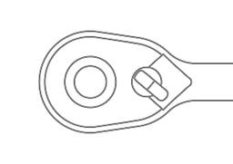 Carraca Plegable Tekton De 3/8 De Pulgada | Srh25104 | Meses Sin Interés