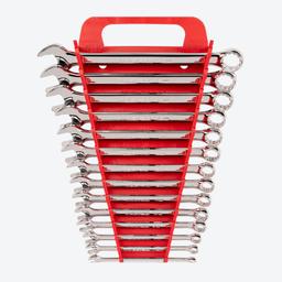 Tekton combination wrench set with carrying holder