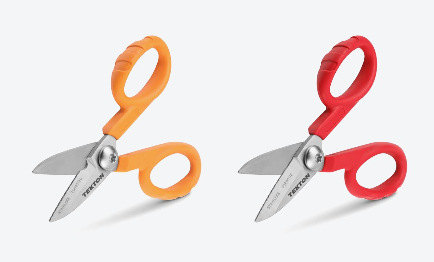 Tekton compact shop scissors #PSR00110 and #PSR00120