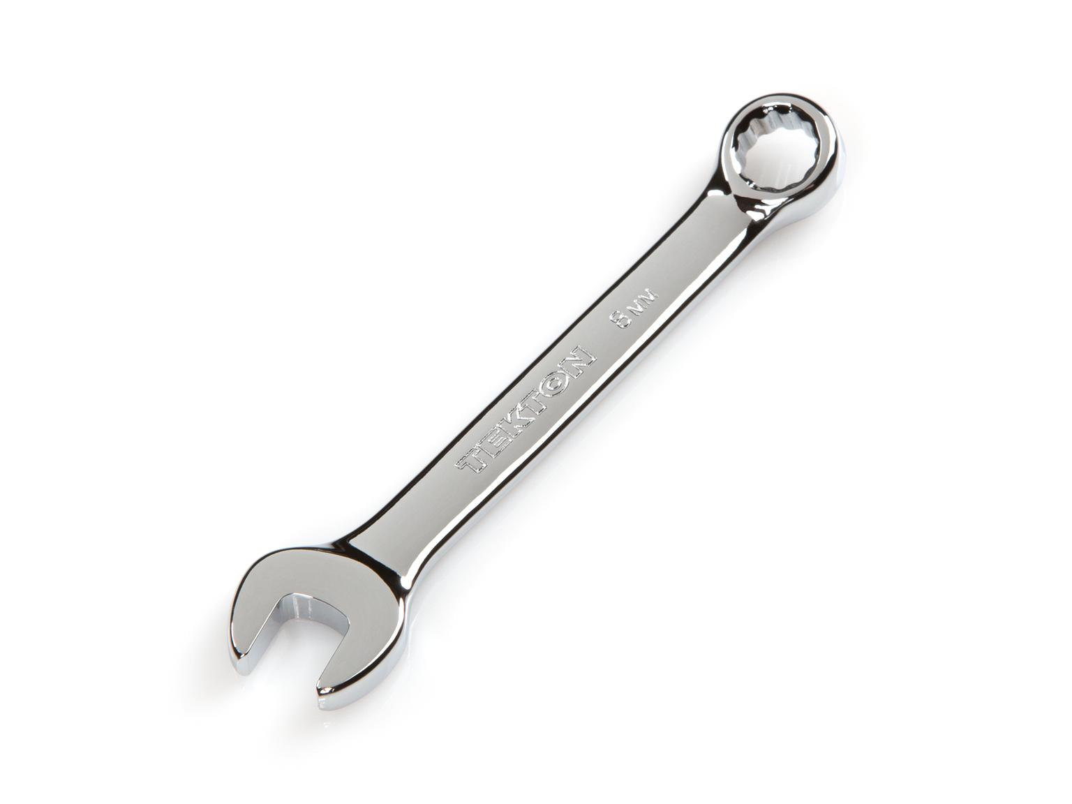 TEKTON 18063-T 8 mm Stubby Combination Wrench