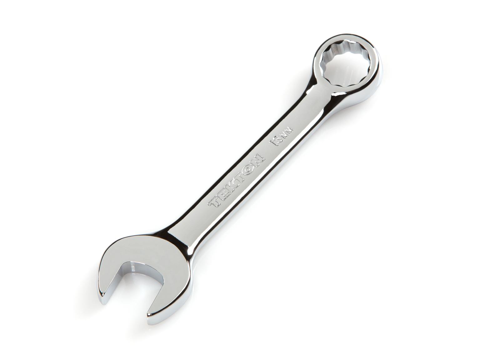 TEKTON 18068-T 13 mm Stubby Combination Wrench