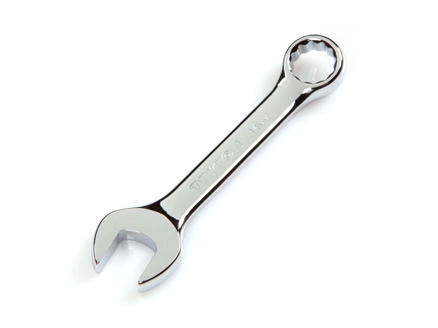 TEKTON 18069-T 14 mm Stubby Combination Wrench
