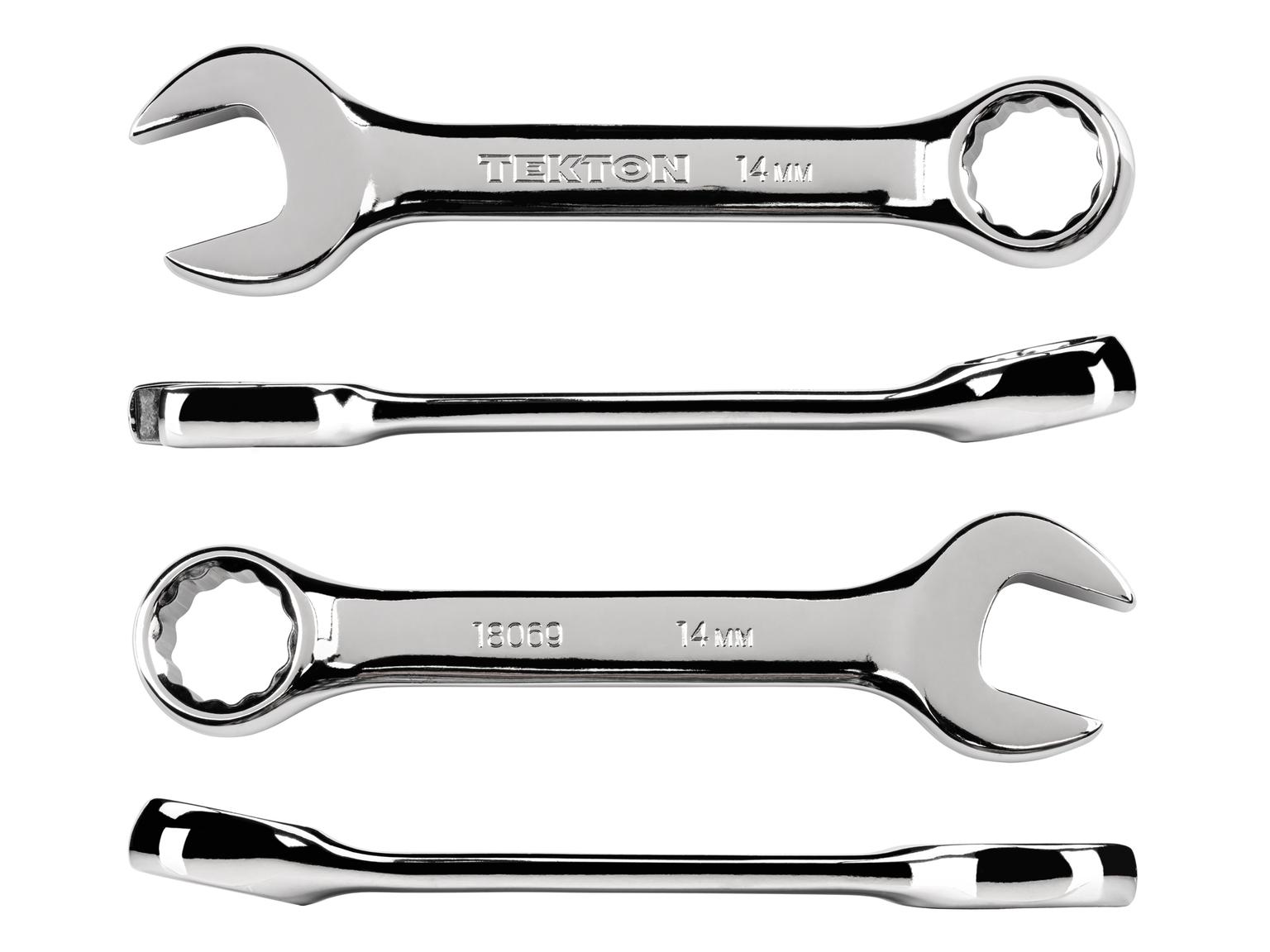 TEKTON 18069-T 14 mm Stubby Combination Wrench