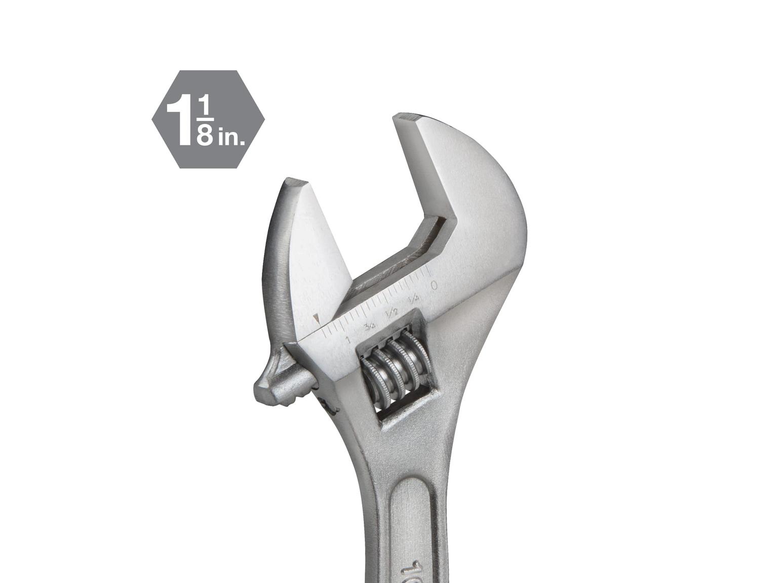 TEKTON 23004 10 Inch Adjustable Wrench