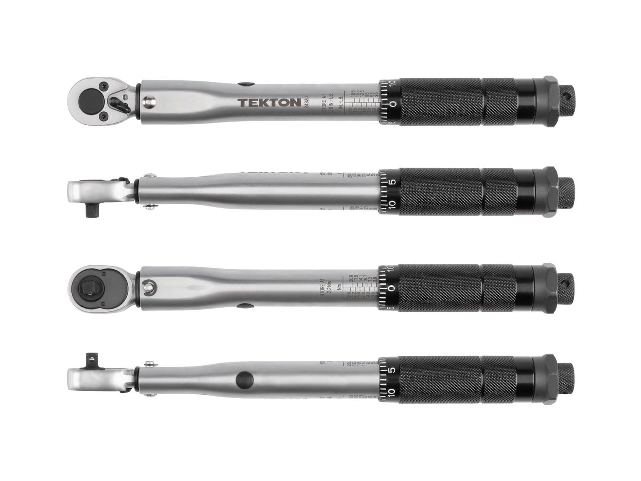 1/4 Inch Drive Micrometer Torque Wrench (20200 in.lb.) TEKTON 24320