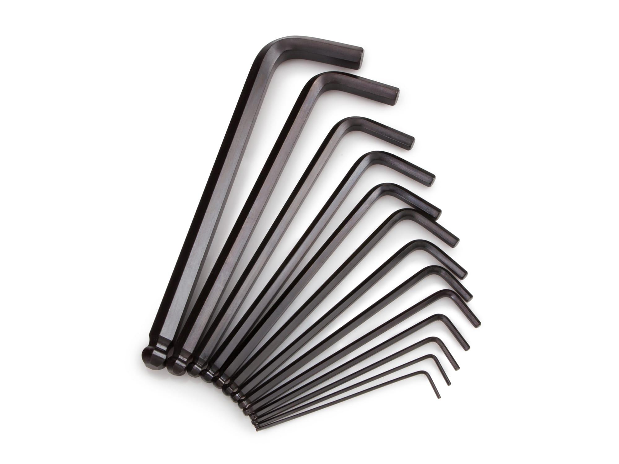 TEKTON 25272 Ball End Hex Key Wrench Set, 13-Piece (1.27-10 mm)