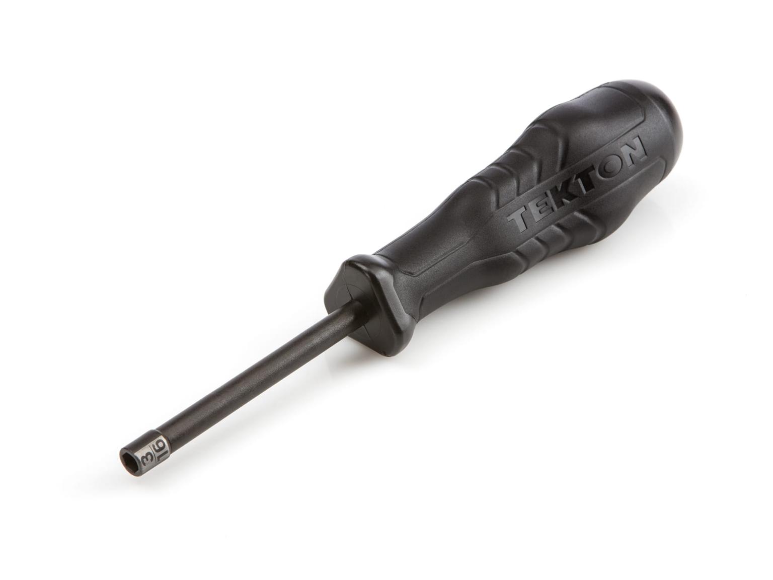 TEKTON 26862-T 3/16 Inch High-Torque Black Oxide Blade Nut Driver