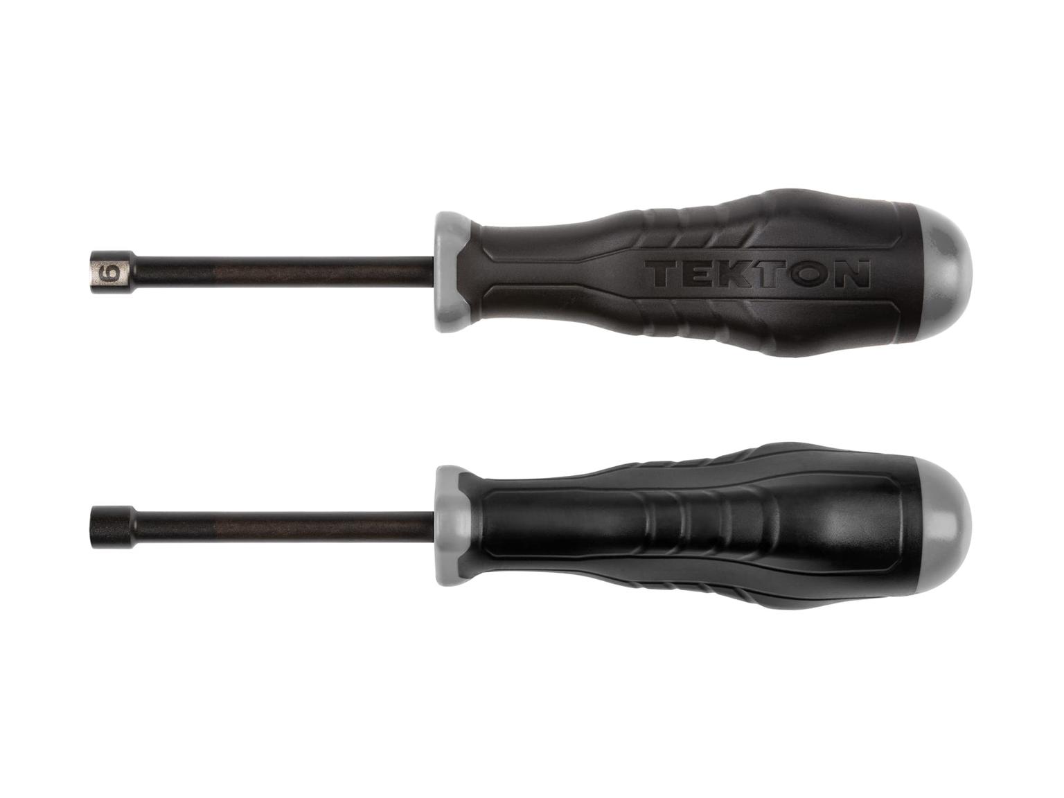 TEKTON 26884-T 6 mm High-Torque Black Oxide Blade Nut Driver