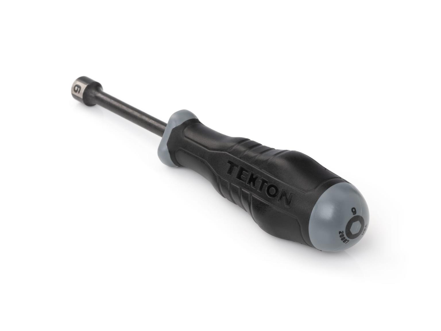 TEKTON 26887-T 9 mm High-Torque Black Oxide Blade Nut Driver
