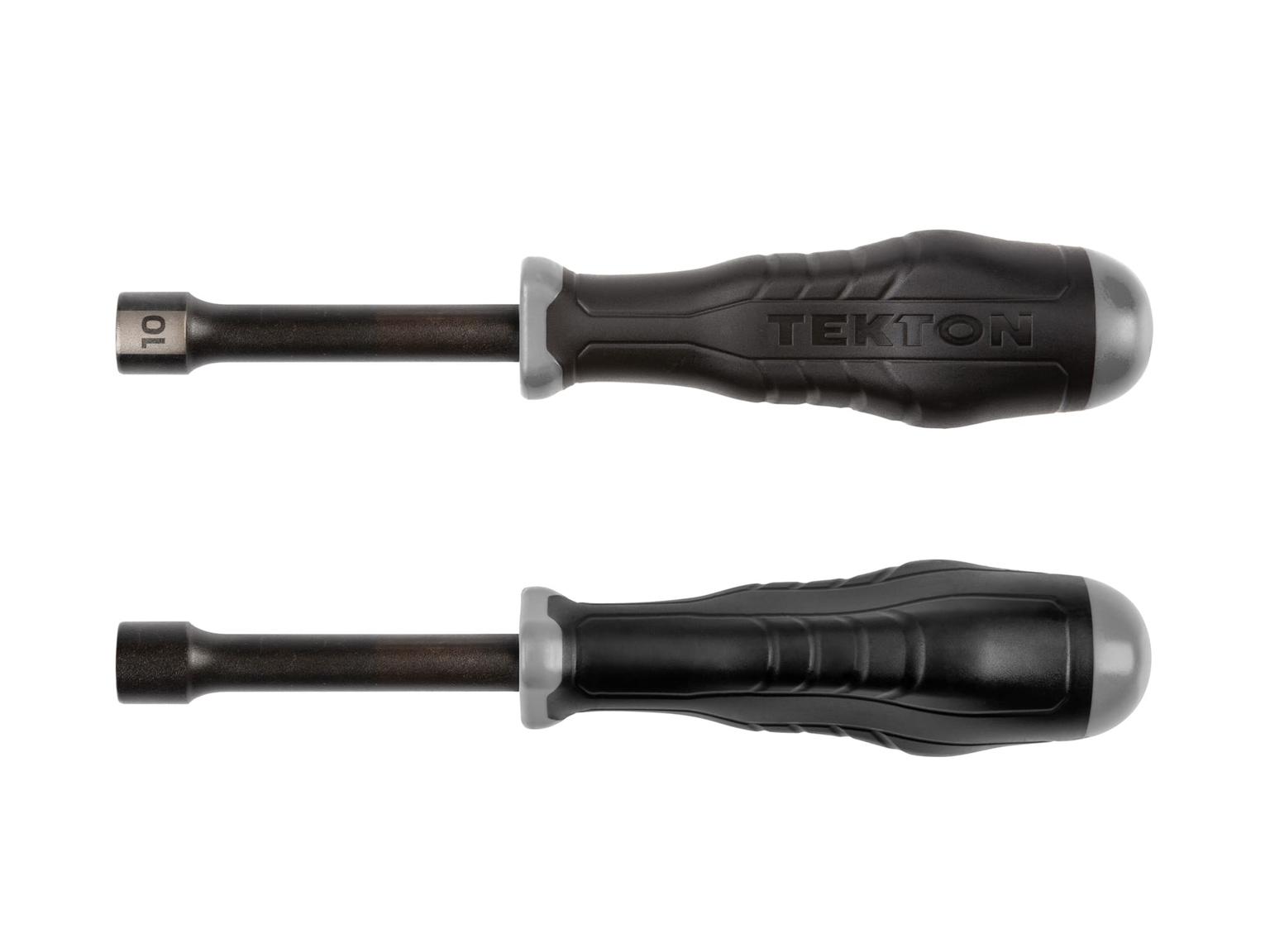 TEKTON 26888-T 10 mm High-Torque Black Oxide Blade Nut Driver