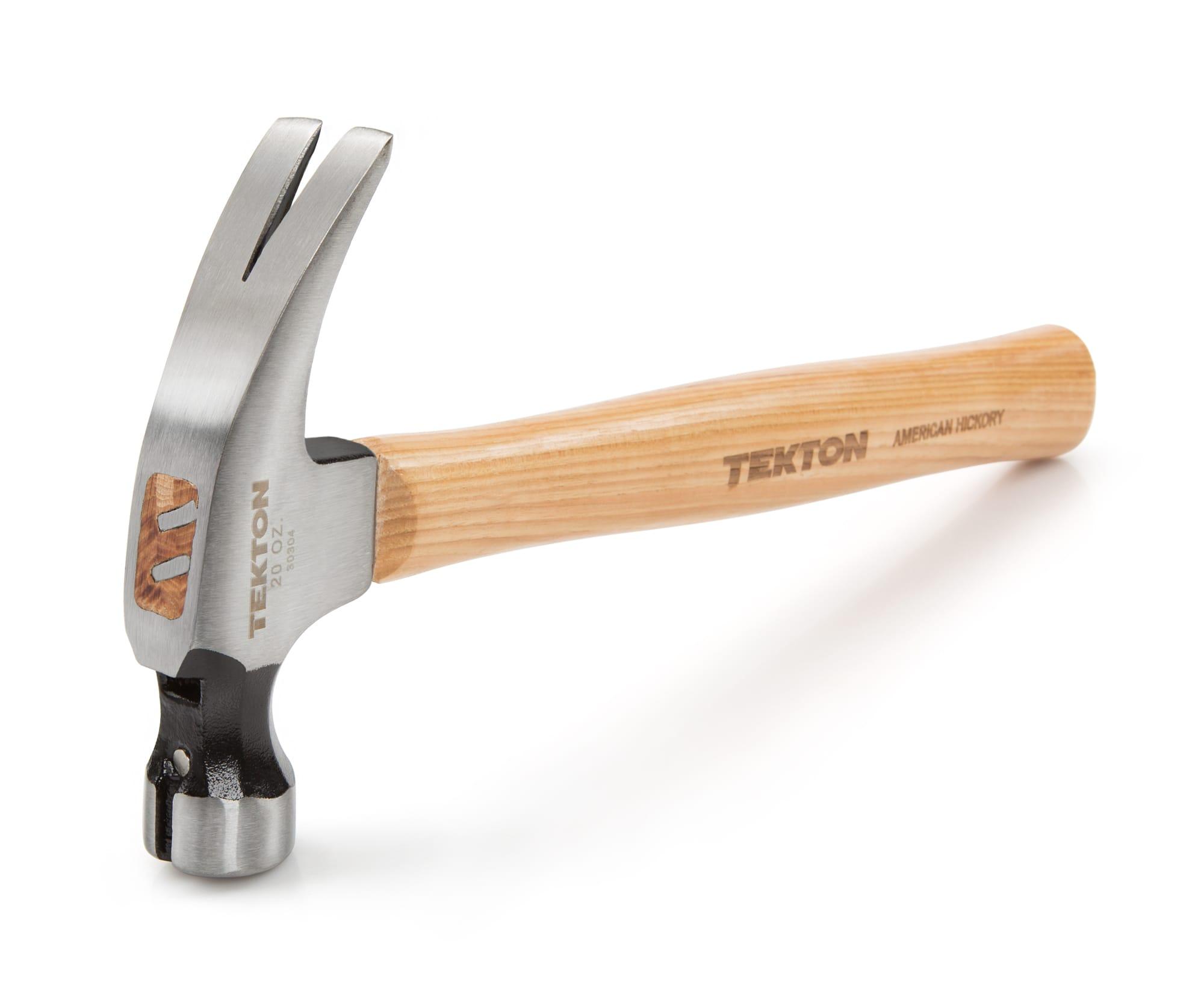 TEKTON 30304 20 oz. Hickory Handle Magnetic Head Rip Hammer