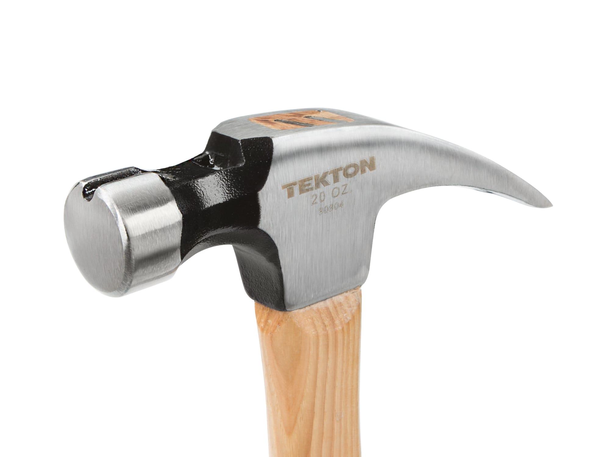TEKTON 30304 20 oz. Hickory Handle Magnetic Head Rip Hammer