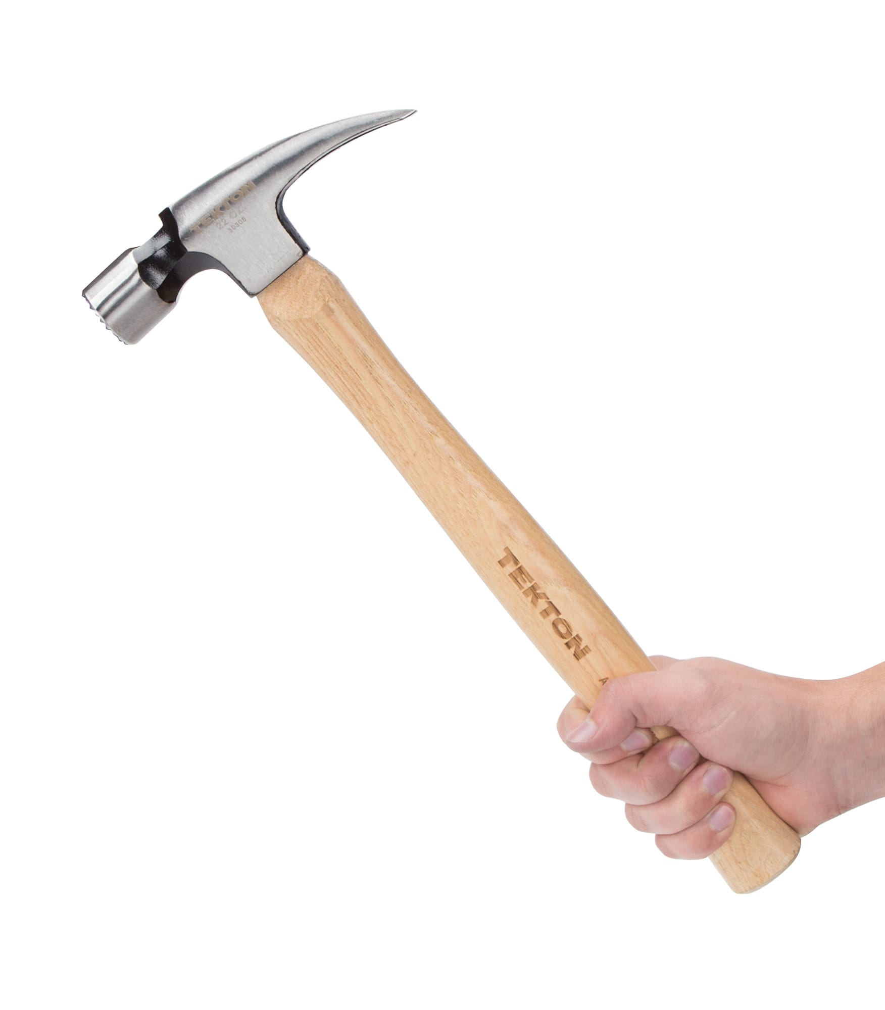 22 oz. Hickory Handle Magnetic Head Framing Hammer | TEKTON | 30305