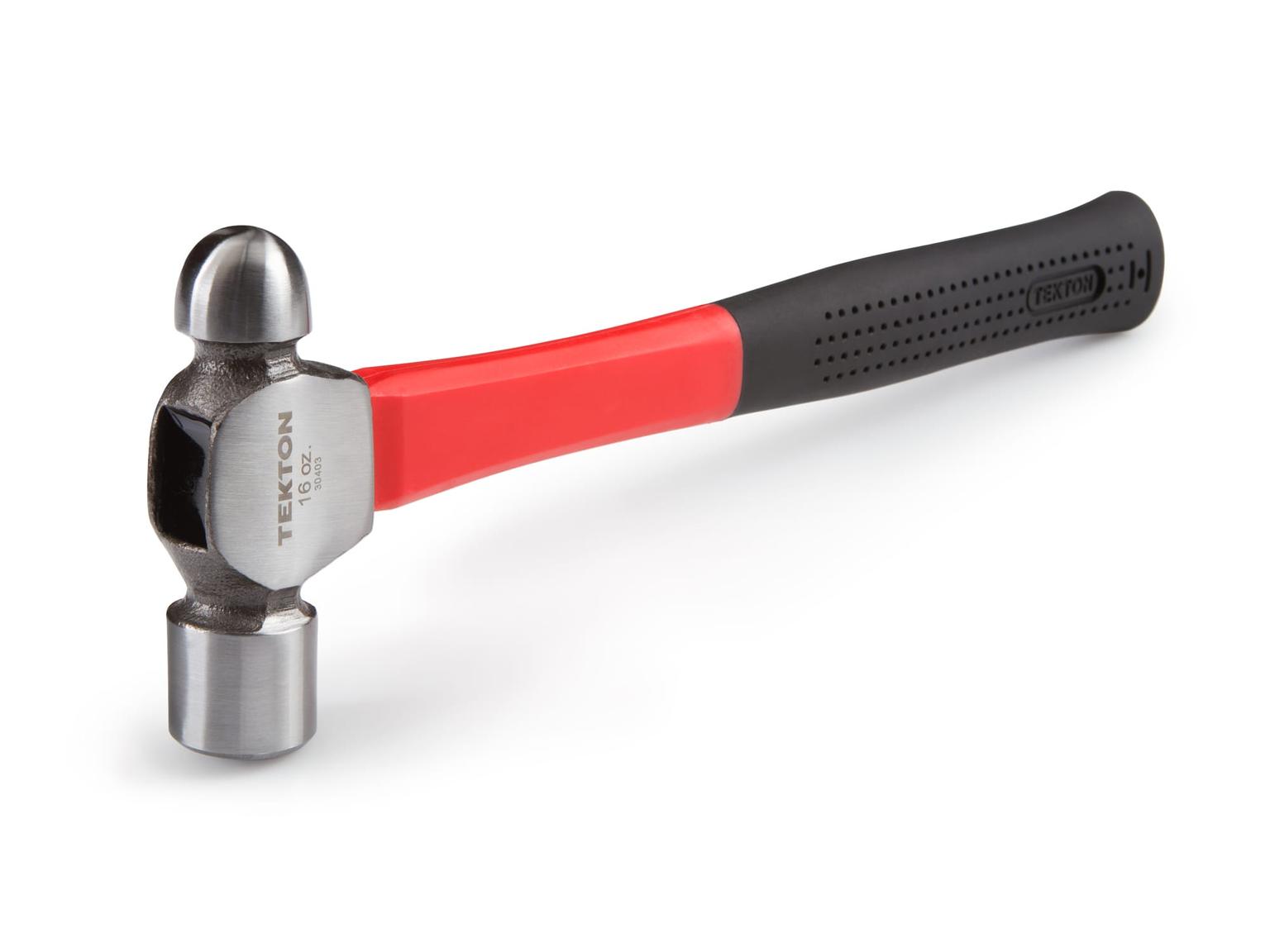 TEKTON 30403 16 oz. Ball Peen Hammer