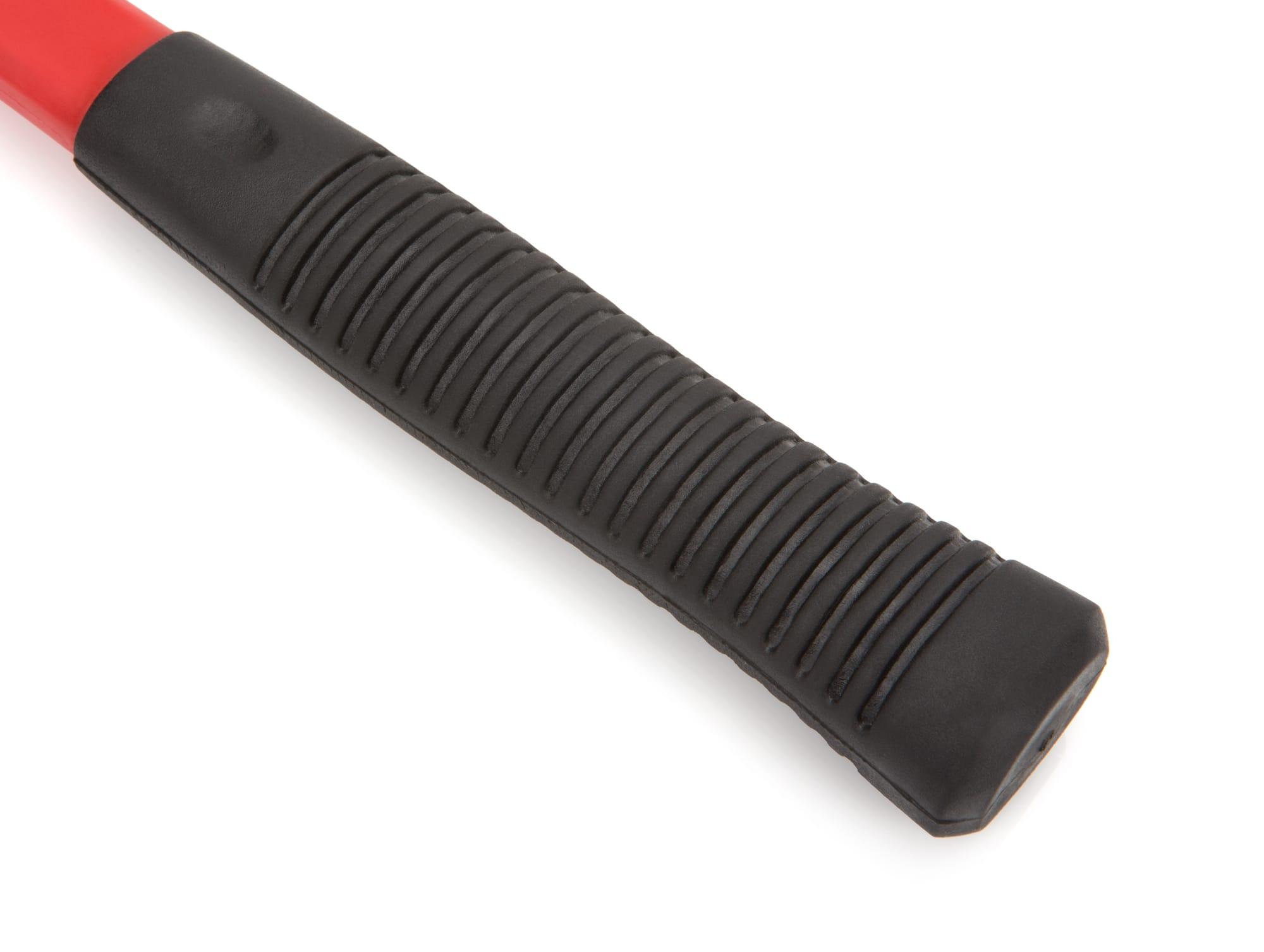 TEKTON 30903 16 oz. Jacketed Fiberglass Brass Hammer